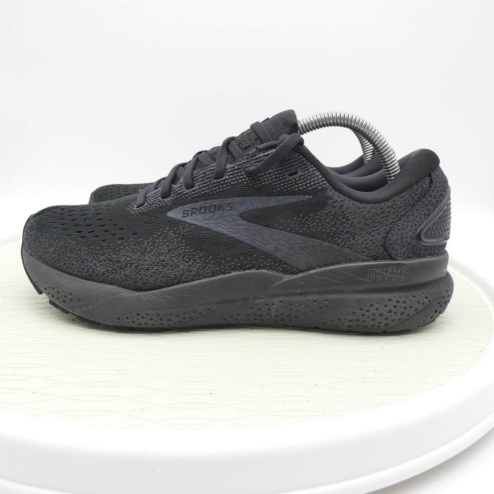 Brooks Ghost 14 Mens Running Shoes Black Triple Black 1103691D020 Size 9.5
